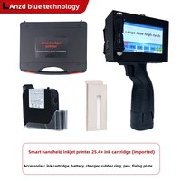 Impresora de Inyección de Tinta Portátil Digital con Pantalla Táctil para Imprimir Fechas de Producción, Fechas de Caducidad, Códigos QR, Códigos de Barras, Números de Lote y Números de Serie
