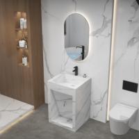 Vasque sur pied en pierre de quartz de style musulman pour salle de bain, avec bac de lavage des pieds, pour mosquée et hôtel - Vente en gros