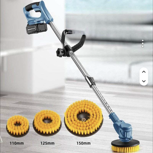 Cepillo de Limpieza Retráctil con Motor de Escobillas de 68V 1000W para Uso Doméstico, Baño, Patio, Barrido y Pulido CB-1 - Product Image 1