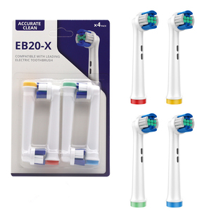 Cabezal de cepillo de dientes eléctrico <span class=keywords><strong>Oral</strong></span> Dental de repuesto, cabezales de cepillo <span class=keywords><strong>Oral</strong></span>, 1 Juego, 4 Uds., puntas, - Product Image 6