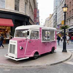 Mobile <b>Ice</b> Cream Food Cart <b>Small</b> Fast Food Trailer Snack <b>Machines</b> Food Truck for Sale Fast Food Business - Product Image 4