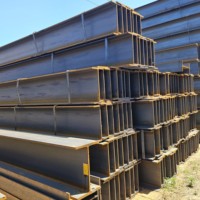 Perfil de acero galvanizado S235 I Beam Hea Heb Ipe S235 Barras de hierro para construcción Black Steel H Beams