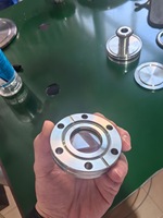 Vitre de visualisation sous vide en acier inoxydable SS304 poli, à bride forgée CF16-CF250