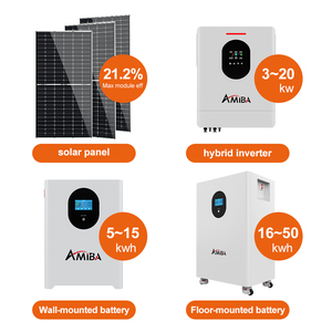 <span class=keywords><strong>Sistema</strong></span> de Almacenamiento de Energía Solar de 5kW 6kW 10kW 12kW, Kit Solar <span class=keywords><strong>Fotovoltaico</strong></span> con Batería LiFePO4 para Generación de Energía en el Hogar - Product Image 3