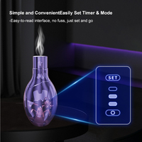 Diffuseur de parfum électrique mini USB rechargeable pour voiture, machine de diffusion automatique, diffuseur d'huiles essentielles à brancher pour voiture