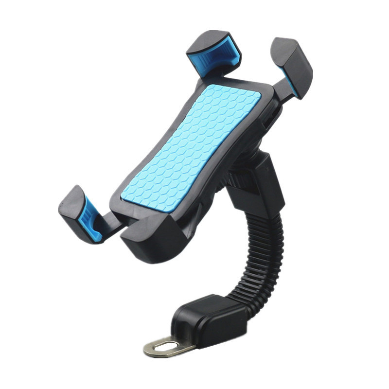 Оптовая продажа с фабрики, регулируемый угол, разноцветный, можно использовать, для мотоцикла, зеркала заднего вида, Кронштейн для мобильного телефона, держатель, подставка