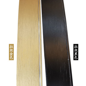 Aluminum Alloy Round Painting <b>Frame</b> Brushed Gold <b>Black</b> Lightweight Metal <b>Frame</b> With Led Light Strip Profile - Product Image 2