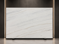 Dalles de marbre Bianco Lasa Vena Oro polies, coupées sur mesure, carreaux, panneaux muraux, comptoirs de cuisine et dessus de meubles de salle de bain sur mesure