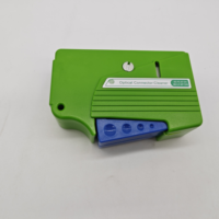 Boîte de nettoyage de fibre optique Telelink 500 fois nettoyeur de cassette 1 an de garantie pour l'utilisation de FTTX outil de connecteur de fibre optique fiable