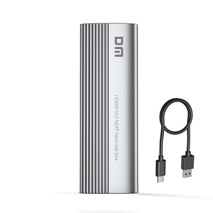 M.2 NGFF إلى USB3.1 قرص صلب الضميمة حالة M2 <span class=keywords><strong>SSD</strong></span> نوع-C قرص صلب مربع HD600 - Product Image 1