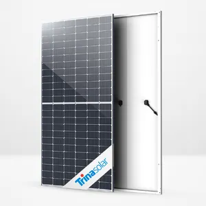 第1层品牌太阳能电池板650W 655W 660W JA Trina risent Mono电池半切太阳能模块光伏太阳能系统站