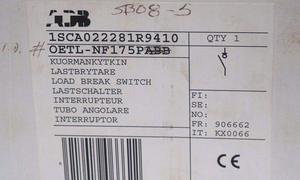 NUEVO 1SCA022281R941wbr0 INTERRUPTOR DE CORTE DE CARGA - Product Image 2