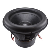 Subwoofer de voiture actif 18 pouces 20000W Super Bass Double Bobine 4 Ohm en Aluminium Chromé pour Amélioration du Système Audio Véhicule