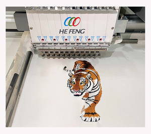 1200 RPM 1 Head High Speed Computer Embroidery Machine Embroidery Machine With Stock - Product Image 1