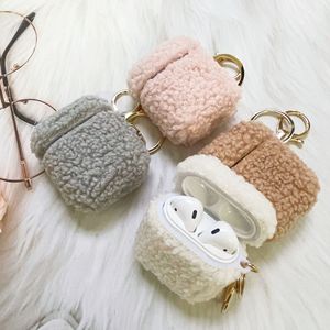 Étui pour écouteurs avec motif animal brodé en polaire, housse de protection souple, mignon et résistant aux chutes - Product Image 3