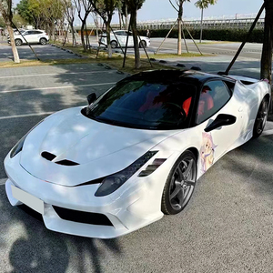 Kit de Carrocería de Fibra de Carbono para Modificación de Automóviles 2011-2016 con Faros Antiniebla, Parachoques Delantero y Capó para Ferrari 458 - Product Image 5