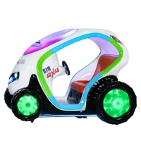 CE M SKY Voiture de course familiale 2 places pour enfants, manège intérieur en fibre de verre, machine de jeux vidéo d'intérieur à monnayeur