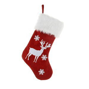 Nouvel an et noël lumineux Led noël femmes <span class=keywords><strong>chaussettes</strong></span> père noël bonhomme de neige brodé vacances bas noël cadeau sacs - Product Image 6