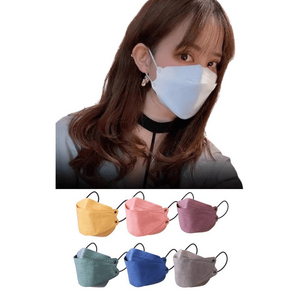 หน้ากาก KF94 4ชั้นแบบใช้แล้วทิ้งผ้าเมลโลว์เป่ากรองสูง - Product Image 1