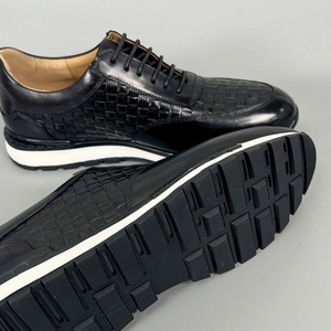Chaussures habillées en cuir pleine fleur pour hommes, style britannique, toutes saisons, décontractées, confort originaux, design de marque - Product Image 4