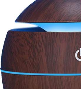 Mini Difusor de Aromas de 130 ml, Humidificador con Diseño de Madera de Hongo, Difusor de Perfume Portátil Eléctrico, Difusor de Aroma de Aceites Esenciales - Product Image 3