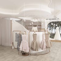 Porte-vêtements de luxe Yihe en or rose pour robe de mariée, présentoir de vêtements pour boutique de robes de mariée, décorations de boutique, présentoirs d'accessoires