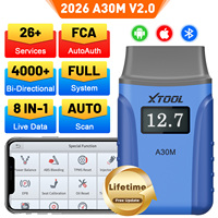 XTOOL A30M Scanner Universel Automobile 26+ Fonctions de Réinitialisation Outil de Diagnostic Bidirectionnel Machine de Diagnostic Complet du Système pour Voitures