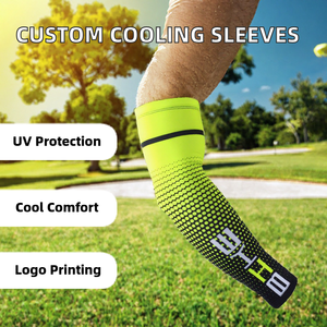 Mangas Deportivas Unisex de Alta Calidad para Adultos, Mangas Protectoras Solares UV para Golf en Australia, Diseño OEM - Product Image 2