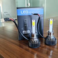 Phares avant LED pour voiture 30W 6000K Lumière blanche H1 H7 H11 9004 H4 H13 Accessoires automobiles Phares Ampoules de phares