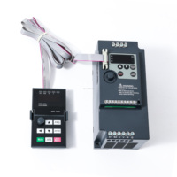 Convertisseur de fréquence variable (VFD) triphasé 380V 0,75KW à 2,2KW 220V avec contrôle V/F pour moteurs