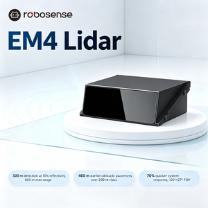 RoboSense EM4 ดิจิตอลไลดาร์ ระยะไกลพิเศษ 600 ม. ความละเอียด 2K HD เครื่องสแกนเลเซอร์ 3 มิติ สำหรับการขับขี่อัตโนมัติความเร็วสูงระดับ L4+ - Product Image 1