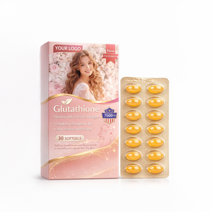 Cápsulas Blandas de Glutatión con Certificación GMP y Niacinamida, Fórmula Vegana para Protección Antioxidante Diaria - Product Image 1