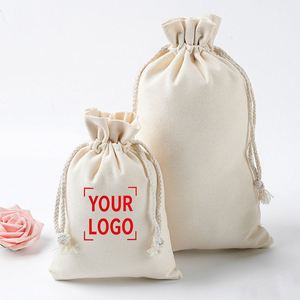 Small Canvaadjustable Size 19Cm*28Cm Drawstring Canvas Cord Accessory Custom Color Draw <b>String</b> <b>Bag</b> - Product Image 1