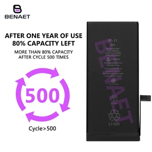 Batería de Teléfono Móvil China de 3110 mAh para <span class=keywords><strong>iPhone</strong></span> <span class=keywords><strong>11</strong></span>, <span class=keywords><strong>Nueva</strong></span> de Fábrica, Venta Directa al por Mayor, Disponible en Existencia, Digital - Product Image 3