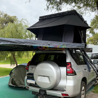 Camping extérieur voiture tente toit auvent latéral 180 270 degrés camping-car auvent autonome Led 180 270 auvent avec murs latéraux