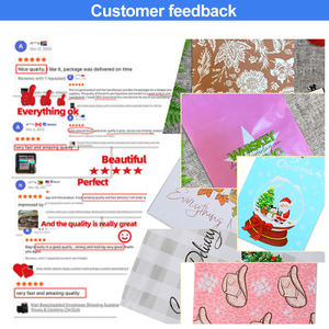 Customizable Clear Plastic Fresh Rose Bouquet <strong>Sleeves</strong> EVA <strong>Flower</strong> Bag with Gravure Printed Logo for Food Packaging - Product Image 3