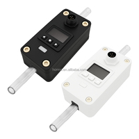 Medidor de Flujo Ultrasónico de Abrazadera Externa para Tubos Pequeños, OEM Personalizable, Sensor de Laboratorio Micro de Baja Presión, Alta Precisión, RS485