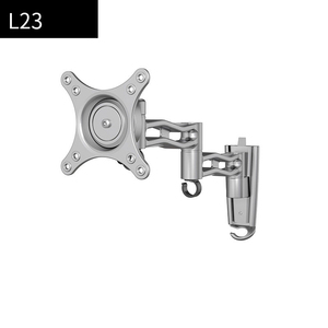 Support mural pour petit moniteur, série L, capacité de charge de 8 kg, inclinaison à 90 degrés, taille d'écran de 32 pouces, nouveau, en alliage d'aluminium - Product Image 6