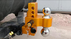 Enganche de <span class=keywords><strong>Remolque</strong></span> Ajustable para Receptor de 2 Pulgadas, Caída/Elevación de 6 Pulgadas, Enganche de Aluminio para Camioneta con Candado de Acero Inoxidable - Product Image 2