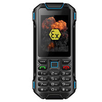 Teléfono Resistente con Certificación ATEX 4G Sin Cámara Sin GPS IP68 a Prueba de Explosiones Zona 1 Zona 2 Zona 21
