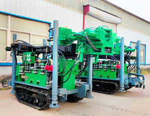 고효율 공기 드릴링 장비 160m 깊은 크롤러 유압 공압 시추공 물 우물 드릴링 장비 판매 - Product Image 5
