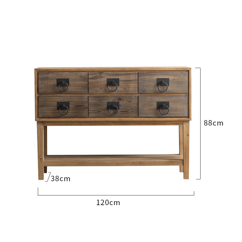 Armoire à six tiroirs - A1600