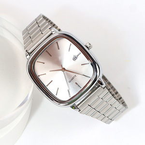 रेट्रो स्टेनलेस स्टील कैलेंडर कलाई घड़ी क्वार्ट्ज आंदोलन वाटरप्रूफ ब्रांड लक्जरी घड़ी जोड़े - Product Image 5