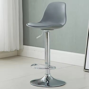 Tabourets de <span class=keywords><strong>bar</strong></span> contemporains avec siège en cuir Repose-pieds réglable pour comptoir de cuisine Salon de pub et restaurant - Product Image 5