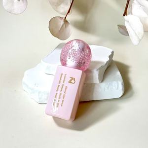 Flacone in Vetro Satinato Quadrato <span class=keywords><strong>Rosa</strong></span> da 30ml all'Ingrosso per Fondotinta con Tappo in Plastica per Cosmetici - Product Image 3