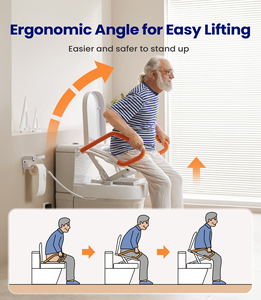 Chaise de douche médicale avec roulettes et accoudoirs réglables en hauteur pour personnes <span class=keywords><strong>âgée</strong></span>s OEM - Product Image 5