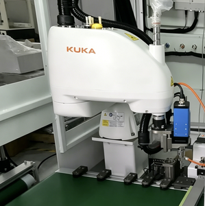 <span class=keywords><strong>Robot</strong></span> <span class=keywords><strong>SCARA</strong></span> 4 axes <span class=keywords><strong>KUKA</strong></span> KR6 R600 Z200-2 CS, serrage automatique de précision, ligne d'assemblage flexible pour composants électroniques 3C - Product Image 5