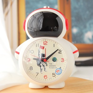 Nuovo <span class=keywords><strong>Orologio</strong></span> Decorativo Creativo 2024, Luce Notturna per Bambini con Simulazione Alba, Sveglia Intelligente da Tavolo a Forma di Astronauta - Product Image 4