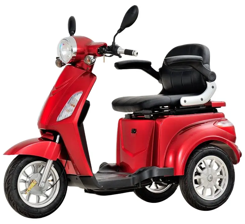 Scooter Mobil Golf, Kereta Golf Dewasa Skuter Mobilitas Elektrik Pribadi 2 Roda 3 Roda