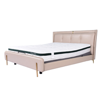 Lit intelligent multifonctionnel électrique, cadre de lit réglable taille King, lit en métal taille Queen pour hôtel, mobilier de chambre
